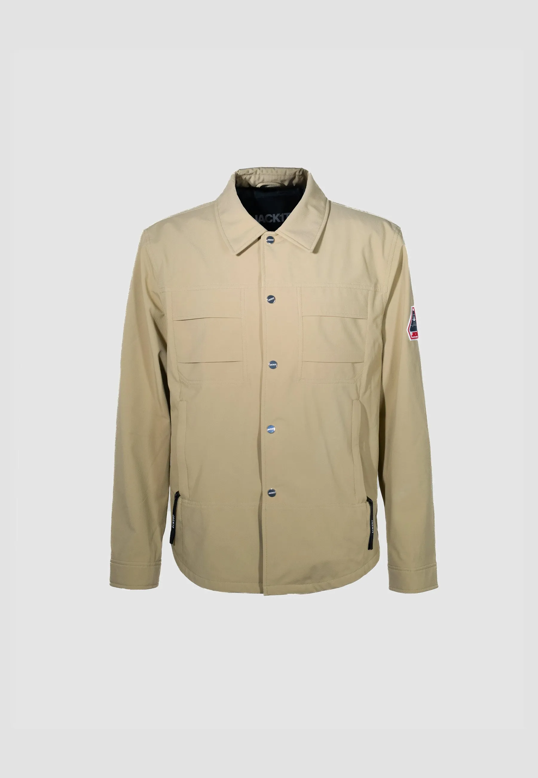 Eden Shirt Jacket Sand sold by JACK1T product image thumbnail 4