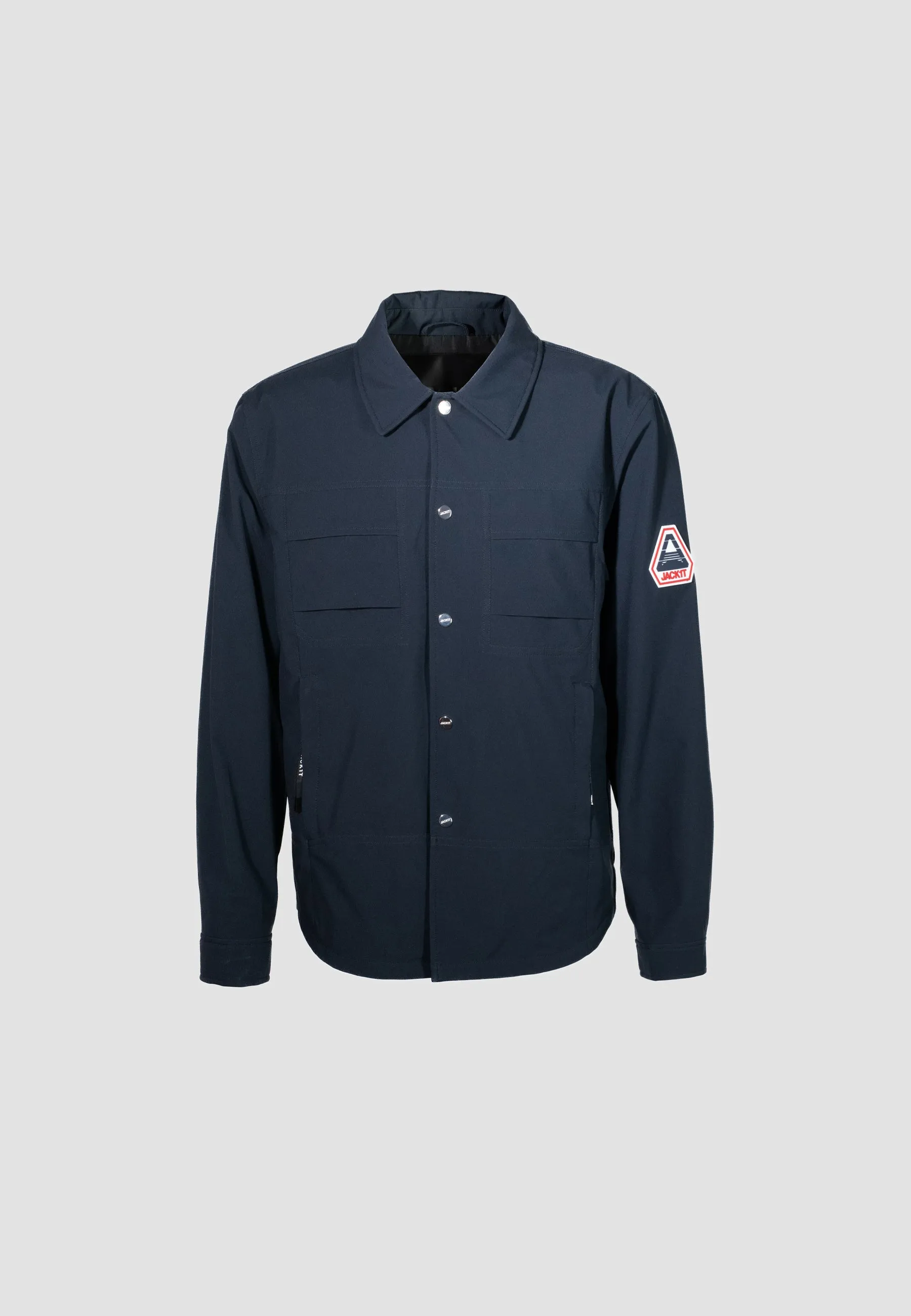 Eden Shirt Jacket Navy sold by JACK1T product image thumbnail 4