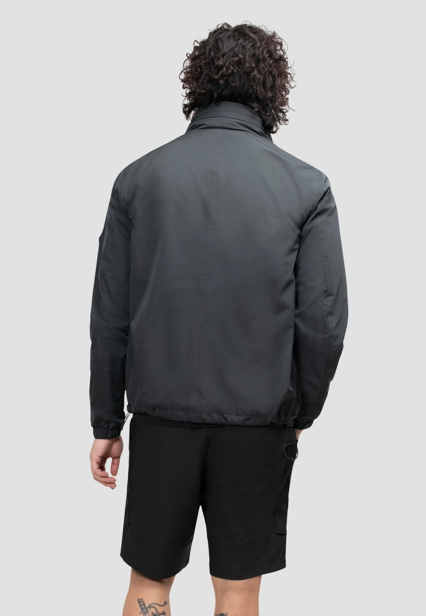 Atlas Lightweight Windbreaker Black sold by JACK1T product image thumbnail 2