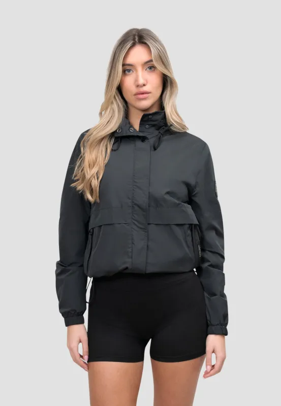 Atlas Lightweight Windbreaker Black made by JACK1T