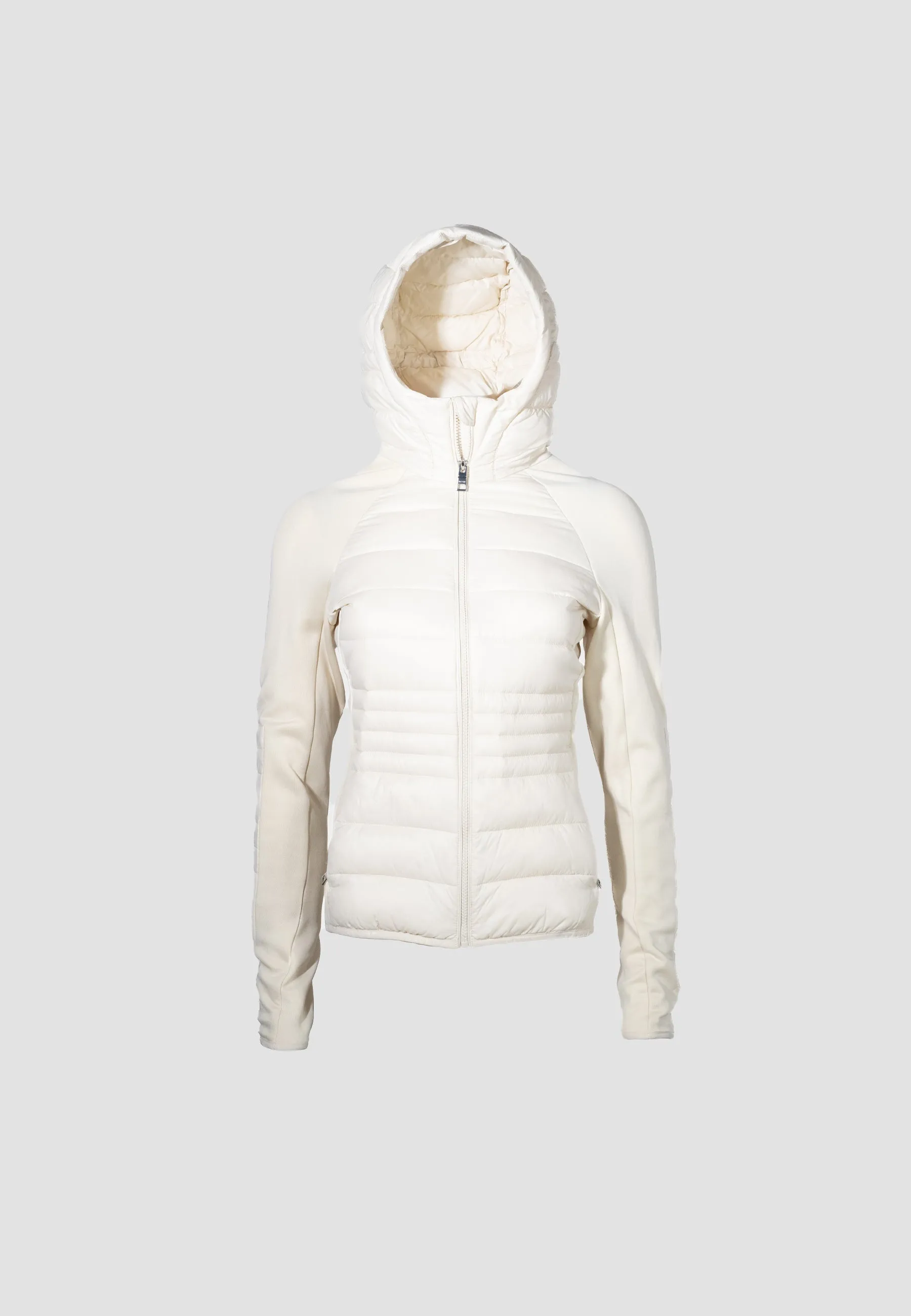 Calypso Hybrid Hooded Jacket Cream sold by JACK1T product image thumbnail 4