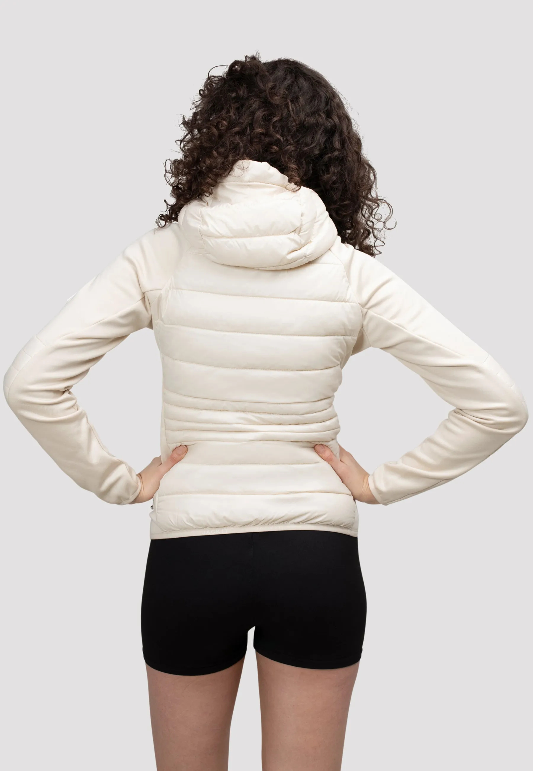 Calypso Hybrid Hooded Jacket Cream sold by JACK1T product image thumbnail 2