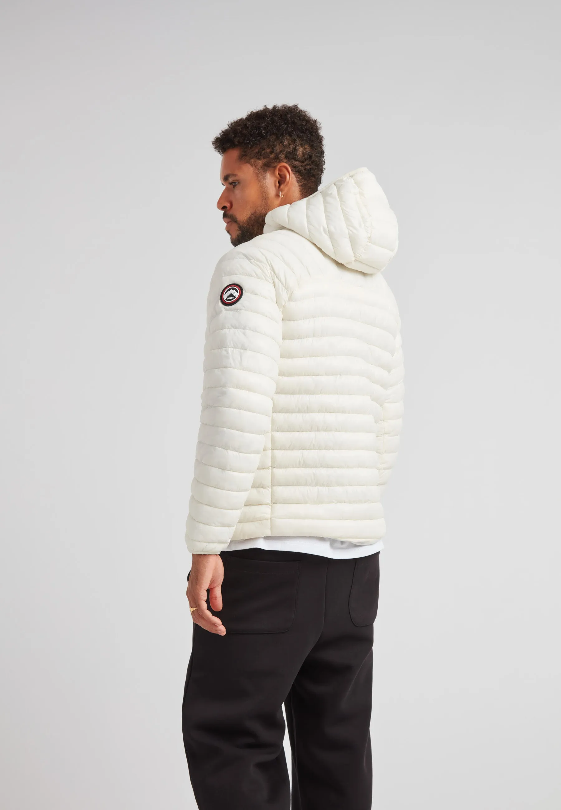 SATEL1TE Hooded Jacket 2.0 Vintage White sold by JACK1T product image thumbnail 2