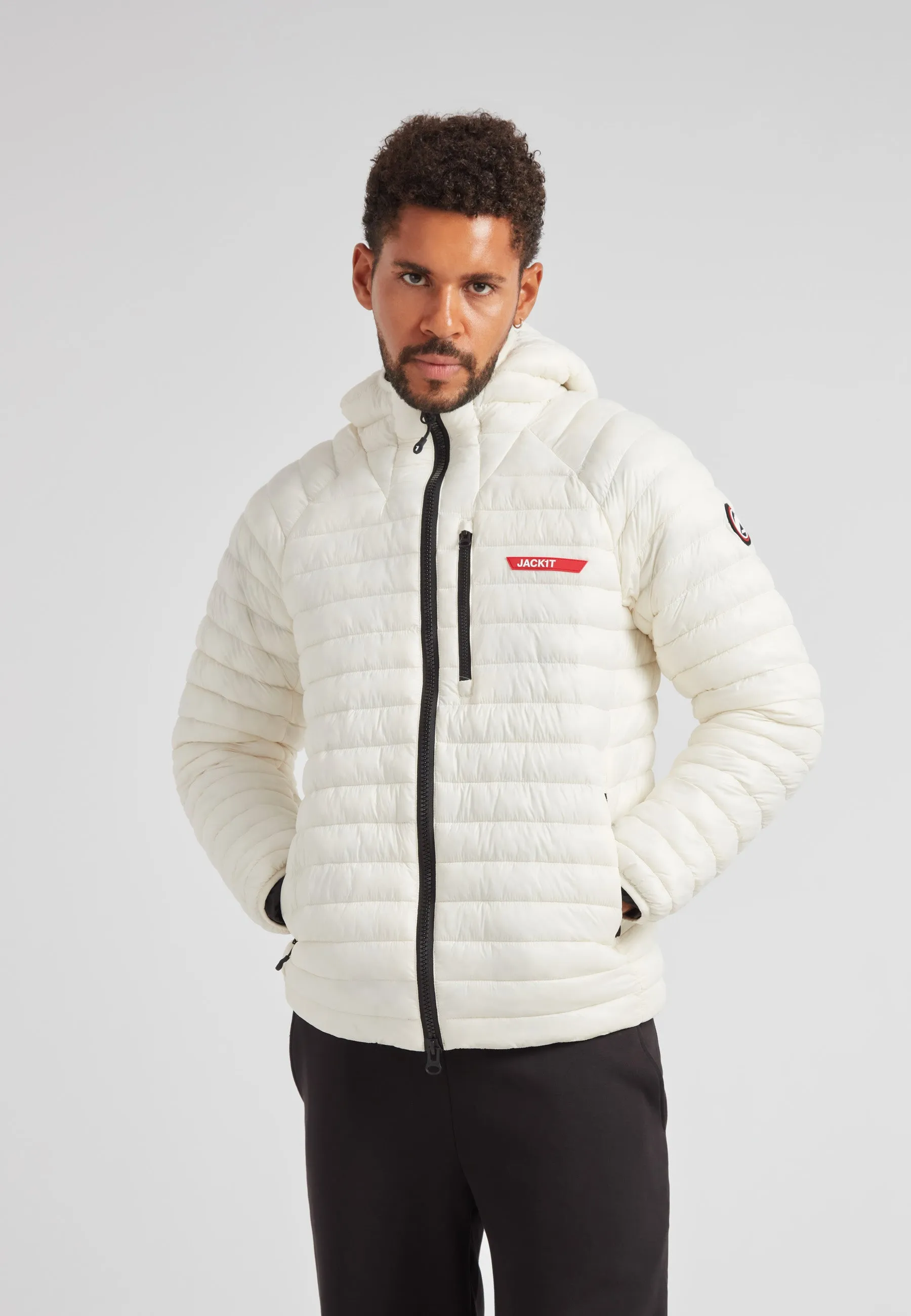 SATEL1TE Hooded Jacket 2.0 Vintage White sold by JACK1T