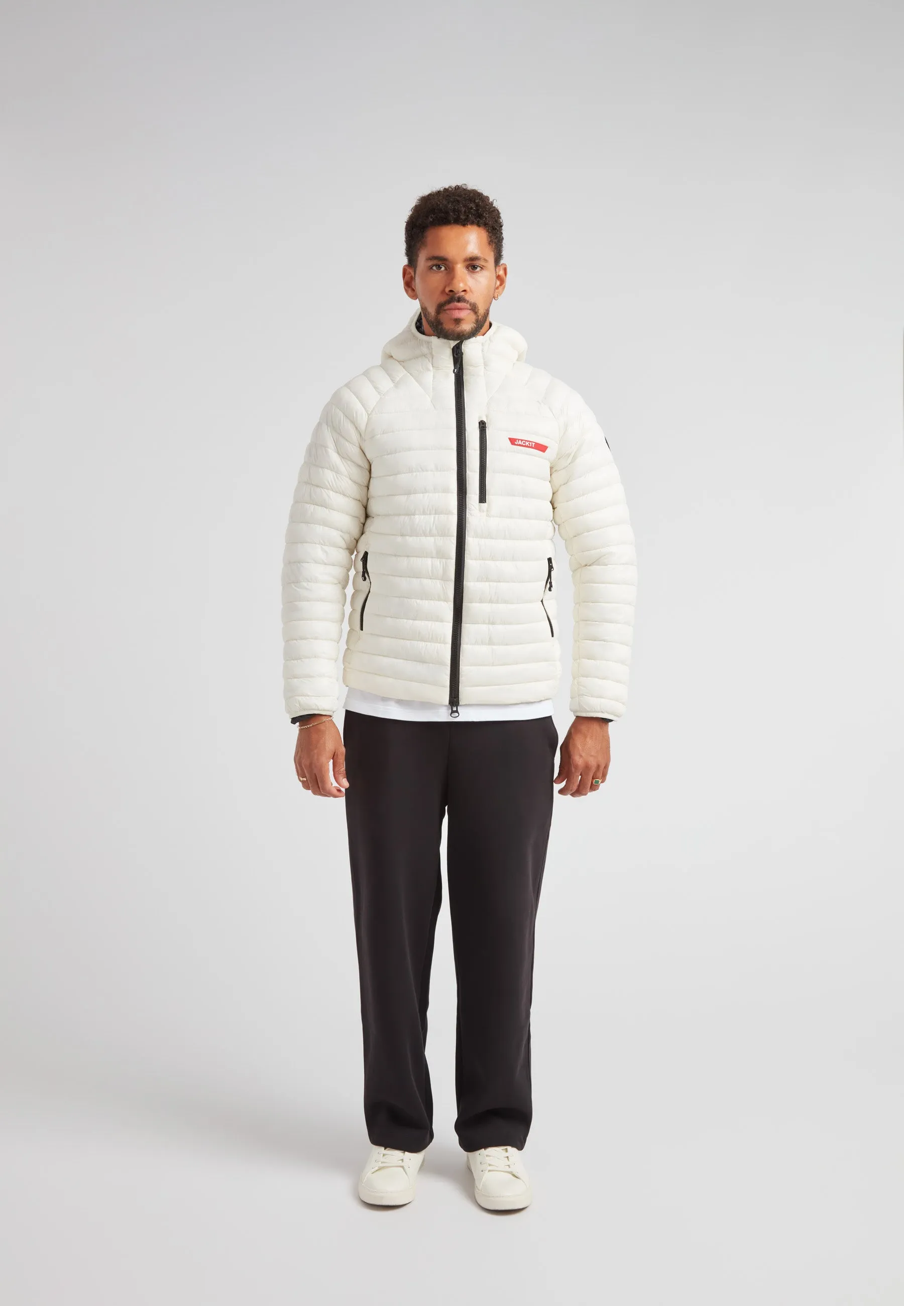 SATEL1TE Hooded Jacket 2.0 Vintage White sold by JACK1T product image thumbnail 3