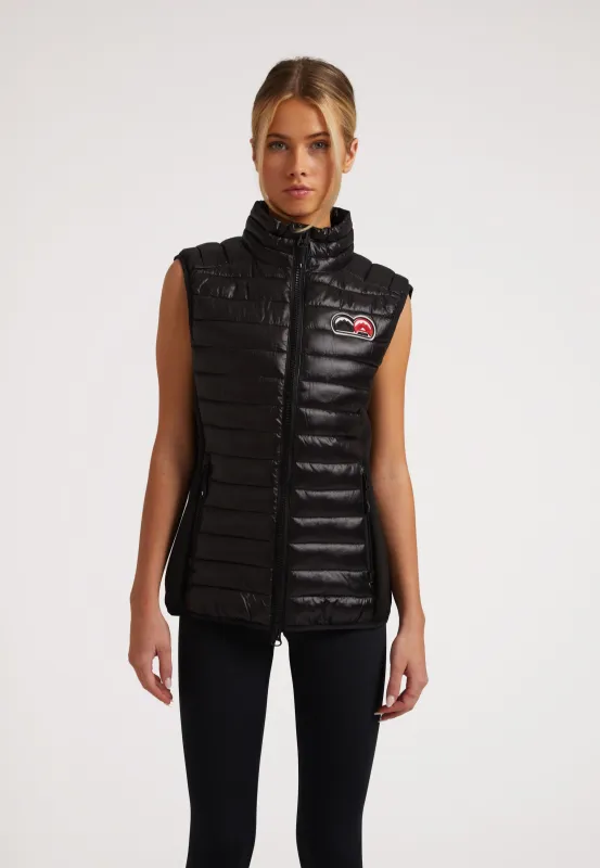 SPORTL1TE Funnel Lightweight Gilet 2.0 Lux Black made by JACK1T