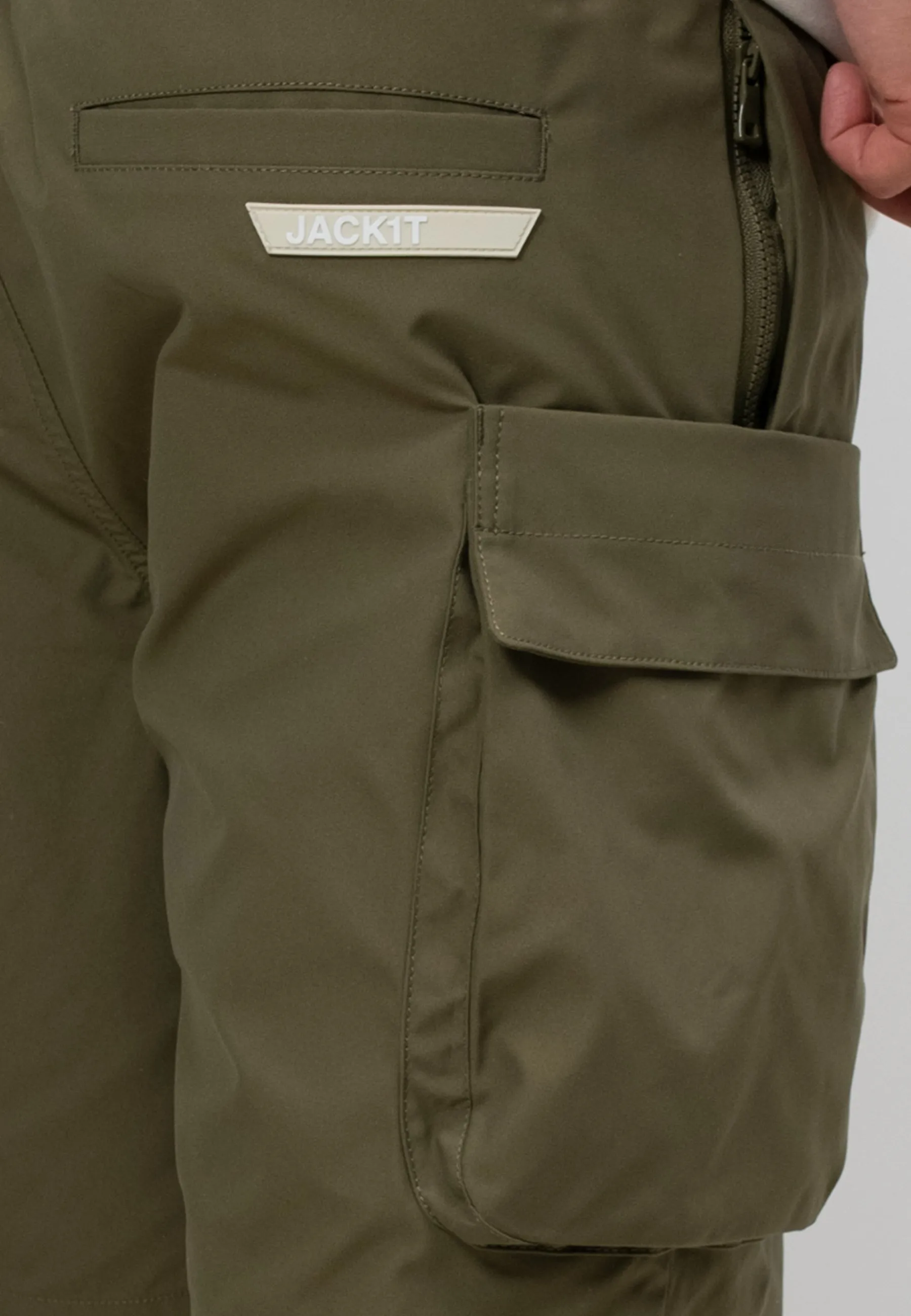 Nova Cargo Shorts in Dusty Olive sold by JACK1T product image thumbnail 5