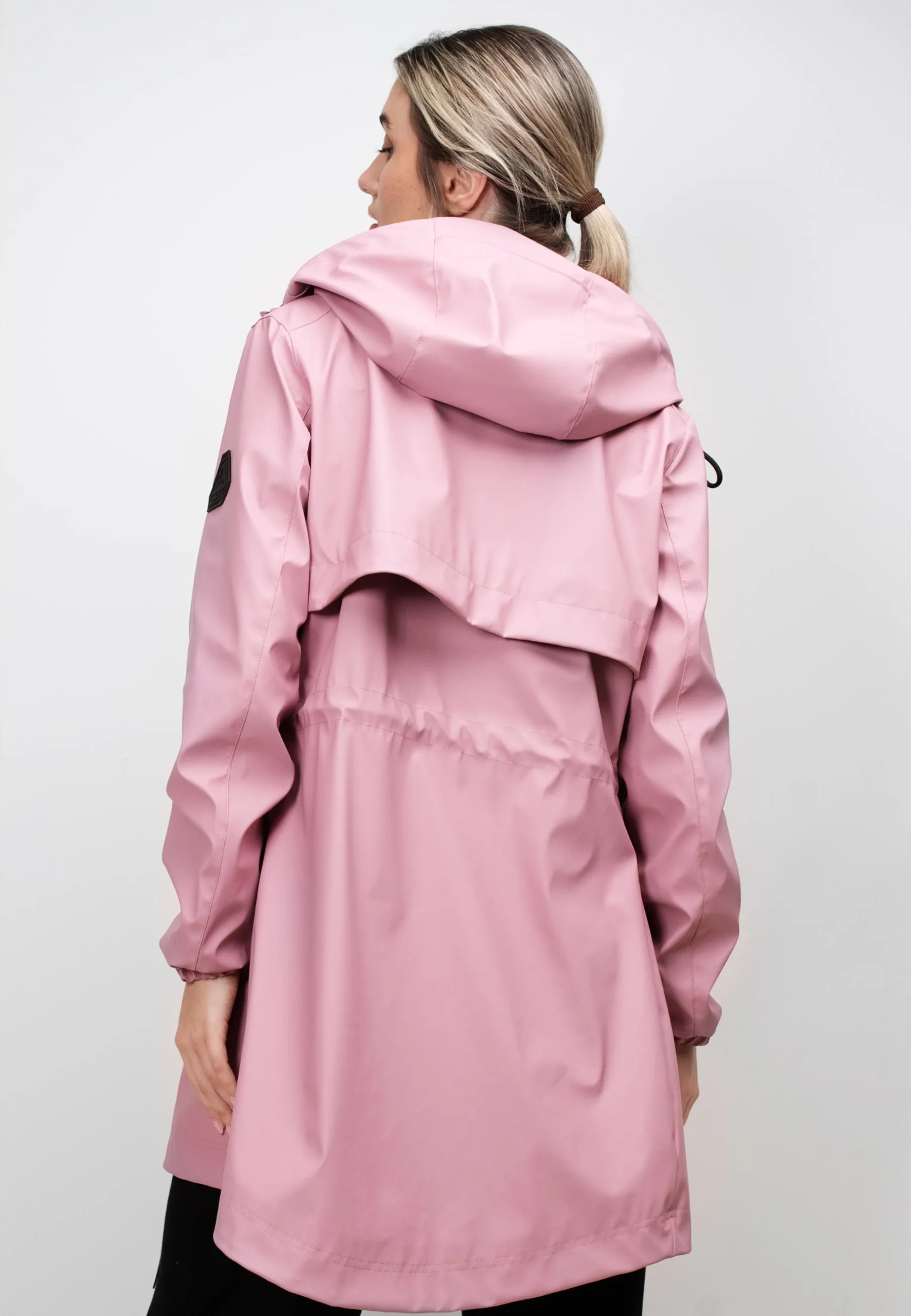 Aurora Raincoat with Cape Dusty Pink sold by JACK1T product image thumbnail 2