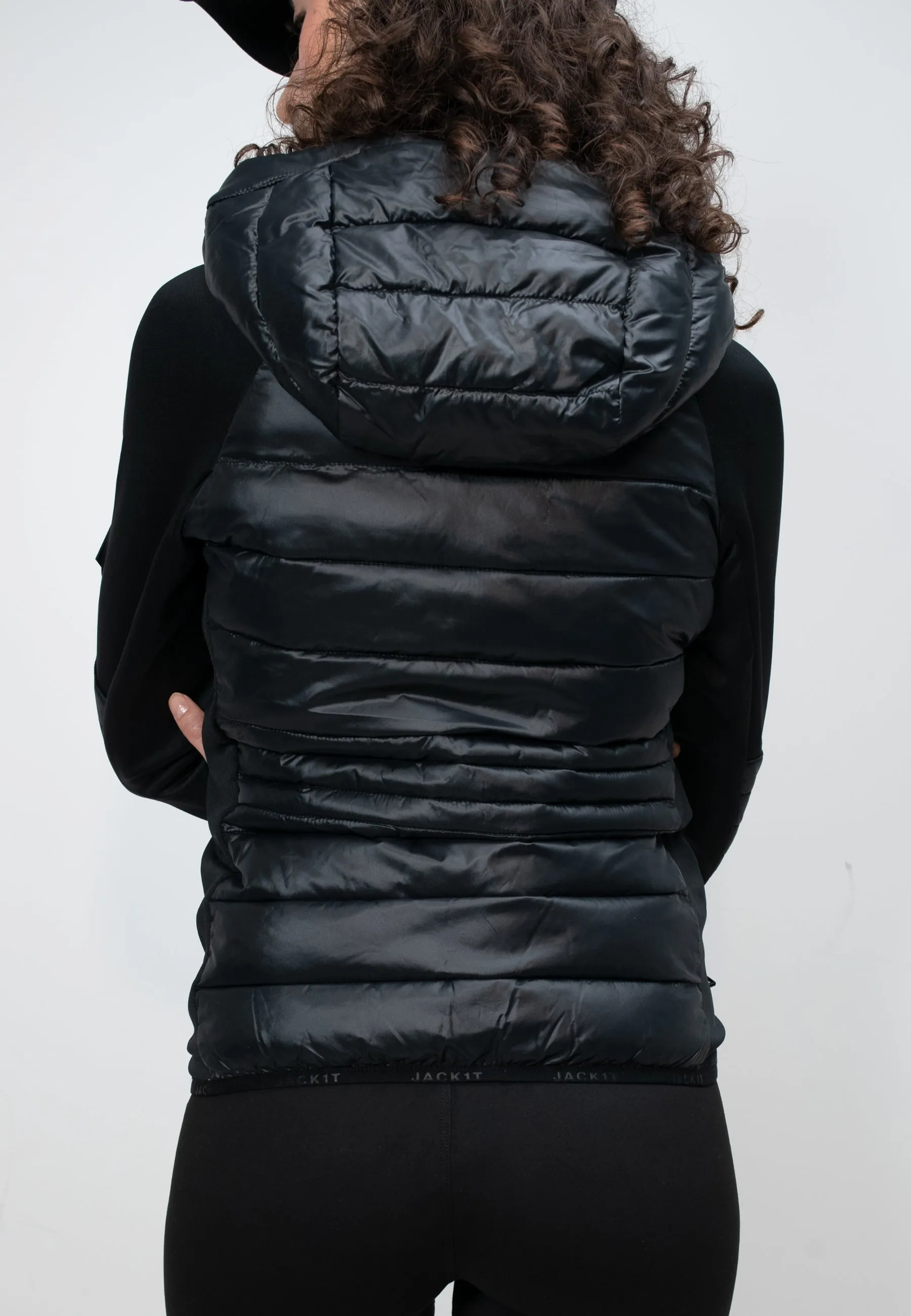 Calypso Hybrid Hooded Jacket Black sold by JACK1T product image thumbnail 2