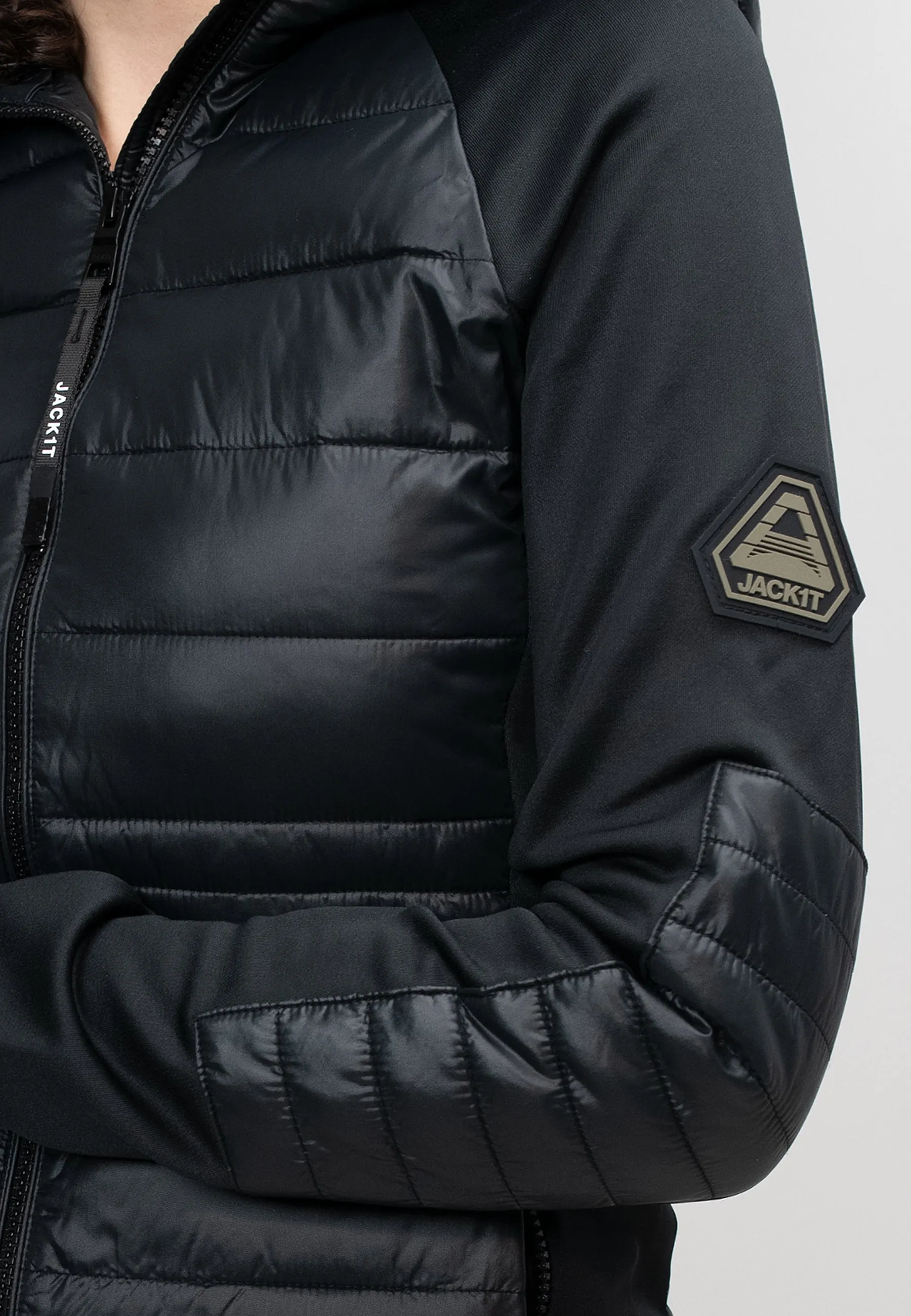 Calypso Hybrid Hooded Jacket Black sold by JACK1T product image thumbnail 5