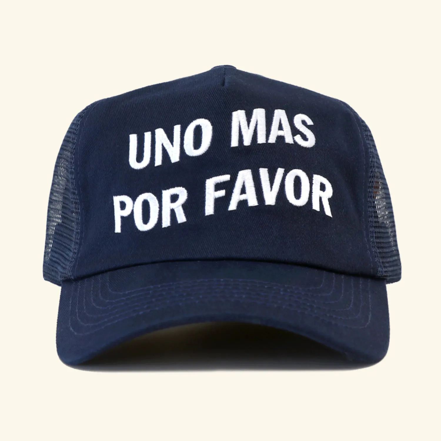 Uno Mas Trucker - Navy sold by Motel Margarita