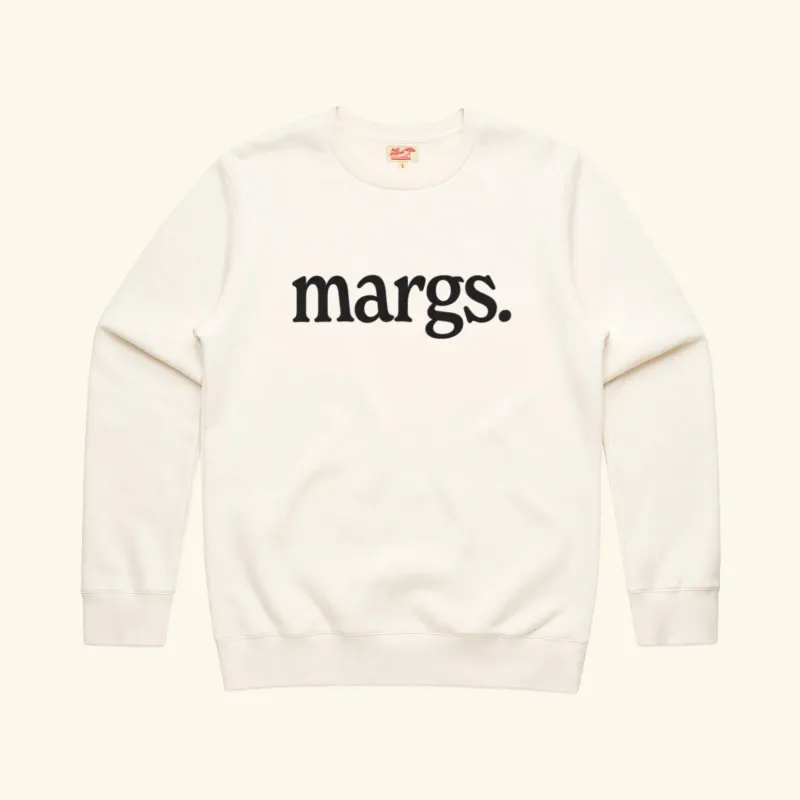 Margs. Crewneck - Bone made by Motel Margarita