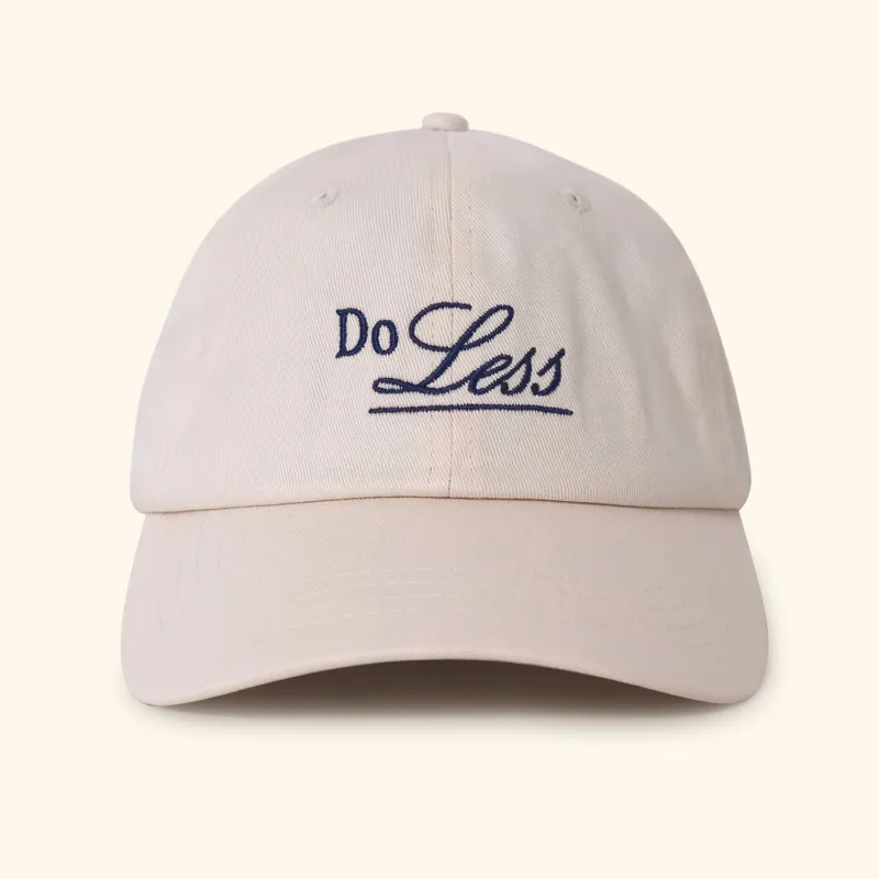Do Less Dad Hat - Bone sold by Motel Margarita