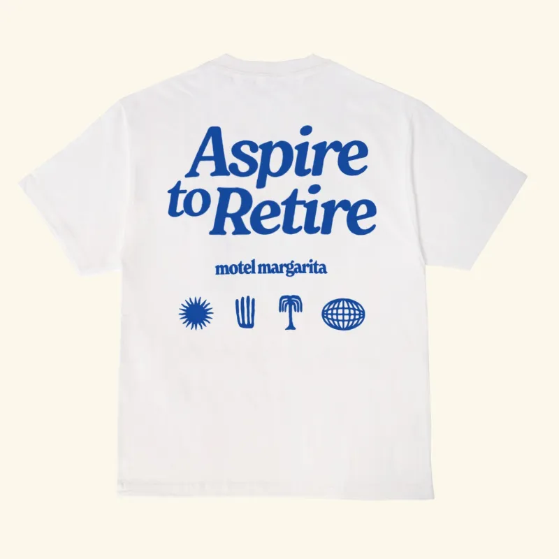 Desert Tee - White made by Motel Margarita