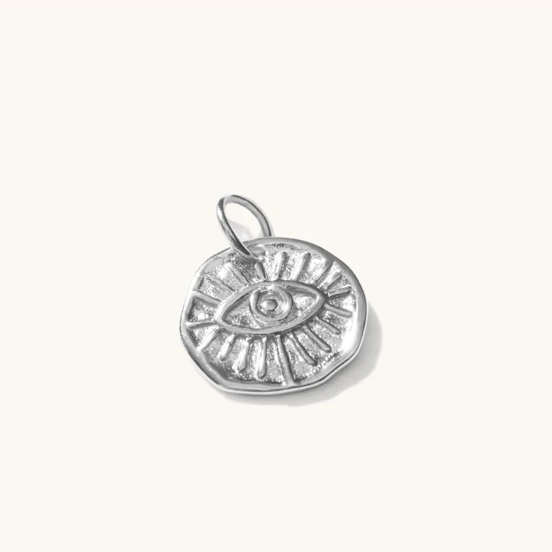 Evil Eye Pendant Silver sold by Muru