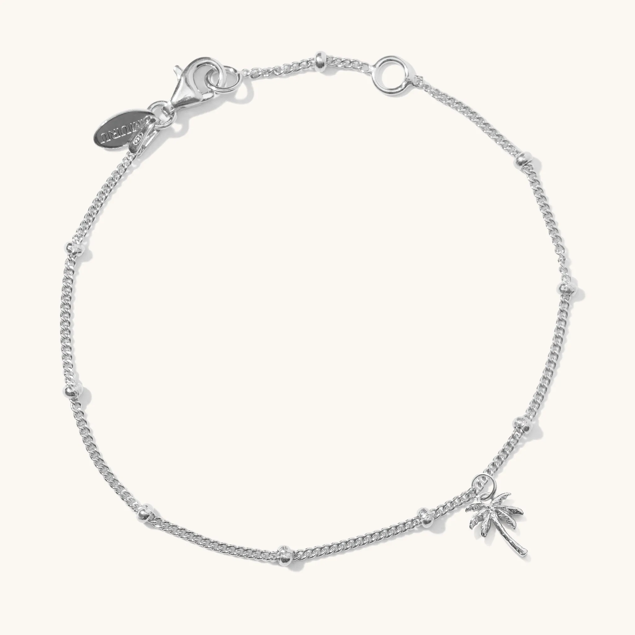 Palm Tree Bracelet Silver sold by Muru