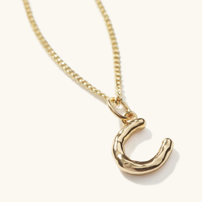 Horseshoe Necklace Gold sold by Muru