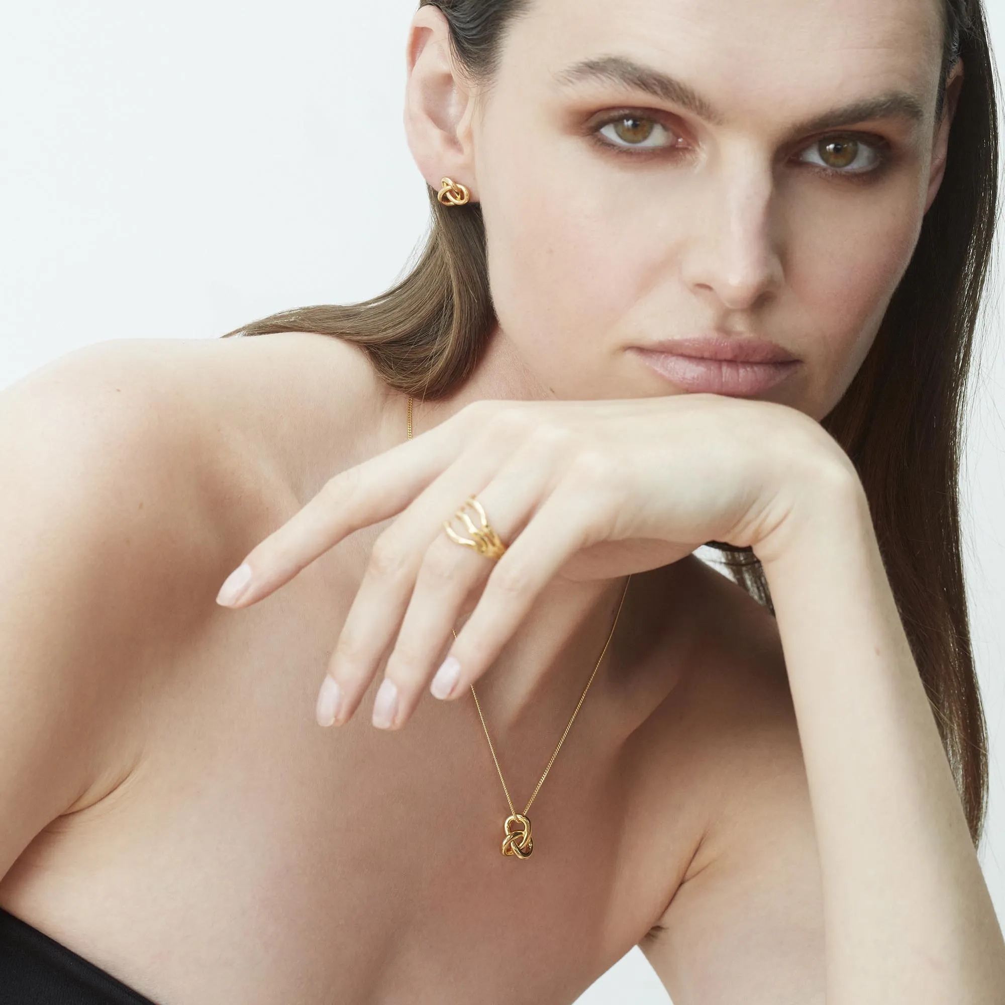 Amara Necklace Silver sold by Muru product image thumbnail 3