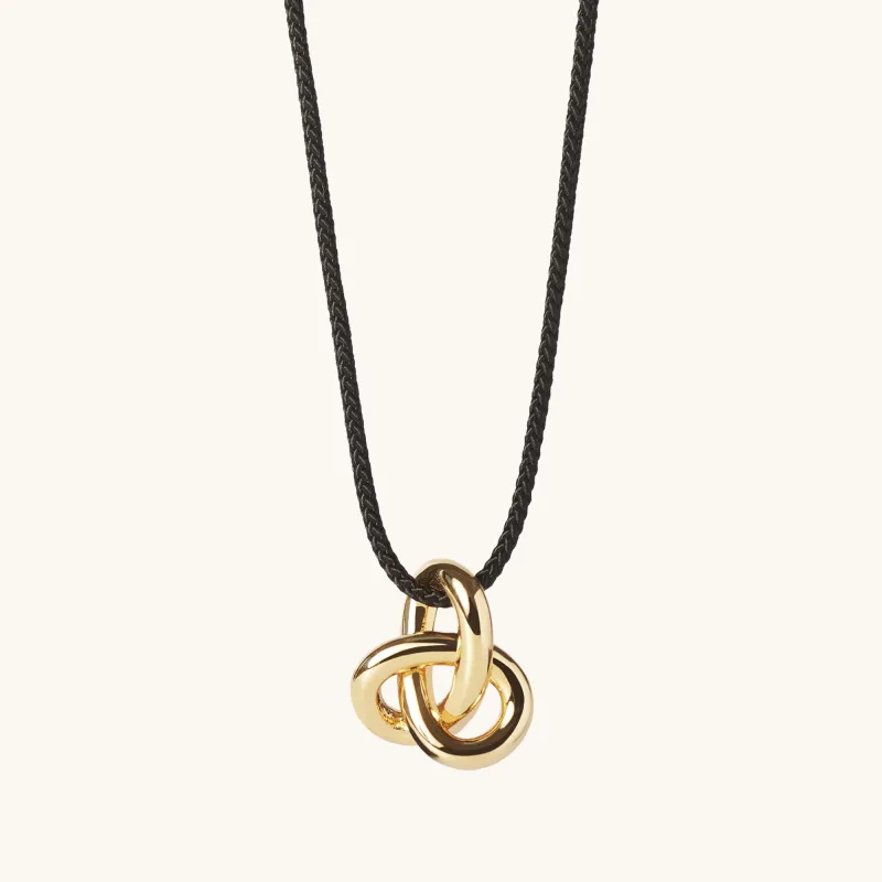 Amara Cord Necklace Gold sold by Muru