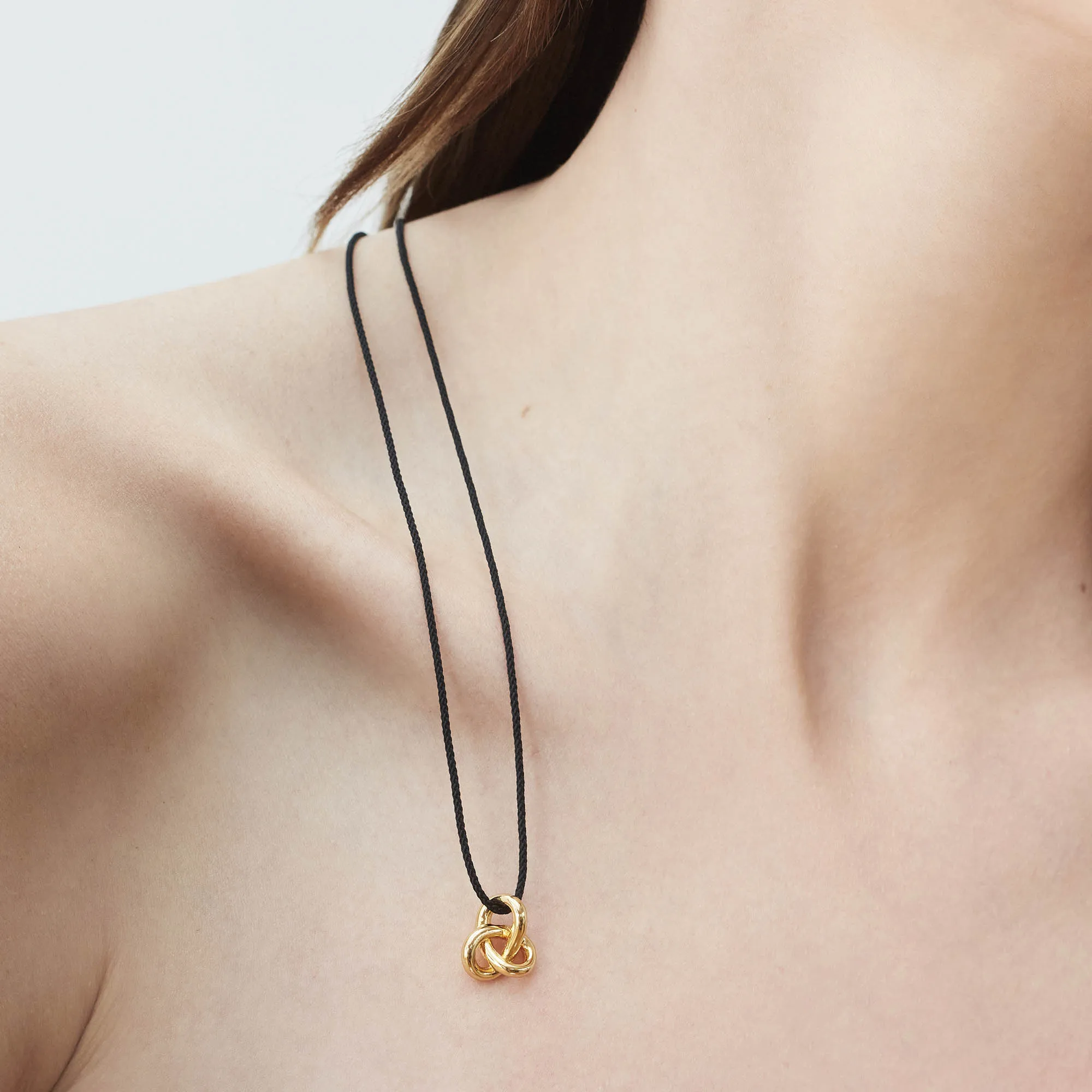 Amara Cord Necklace Gold sold by Muru product image thumbnail 3
