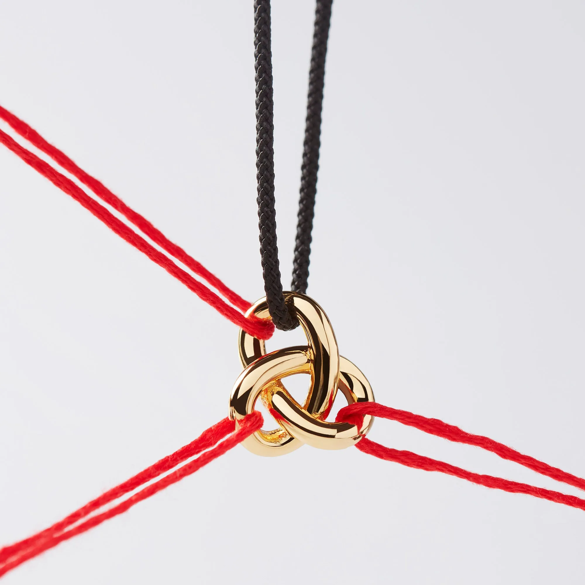 Amara Cord Necklace Gold sold by Muru product image thumbnail 5