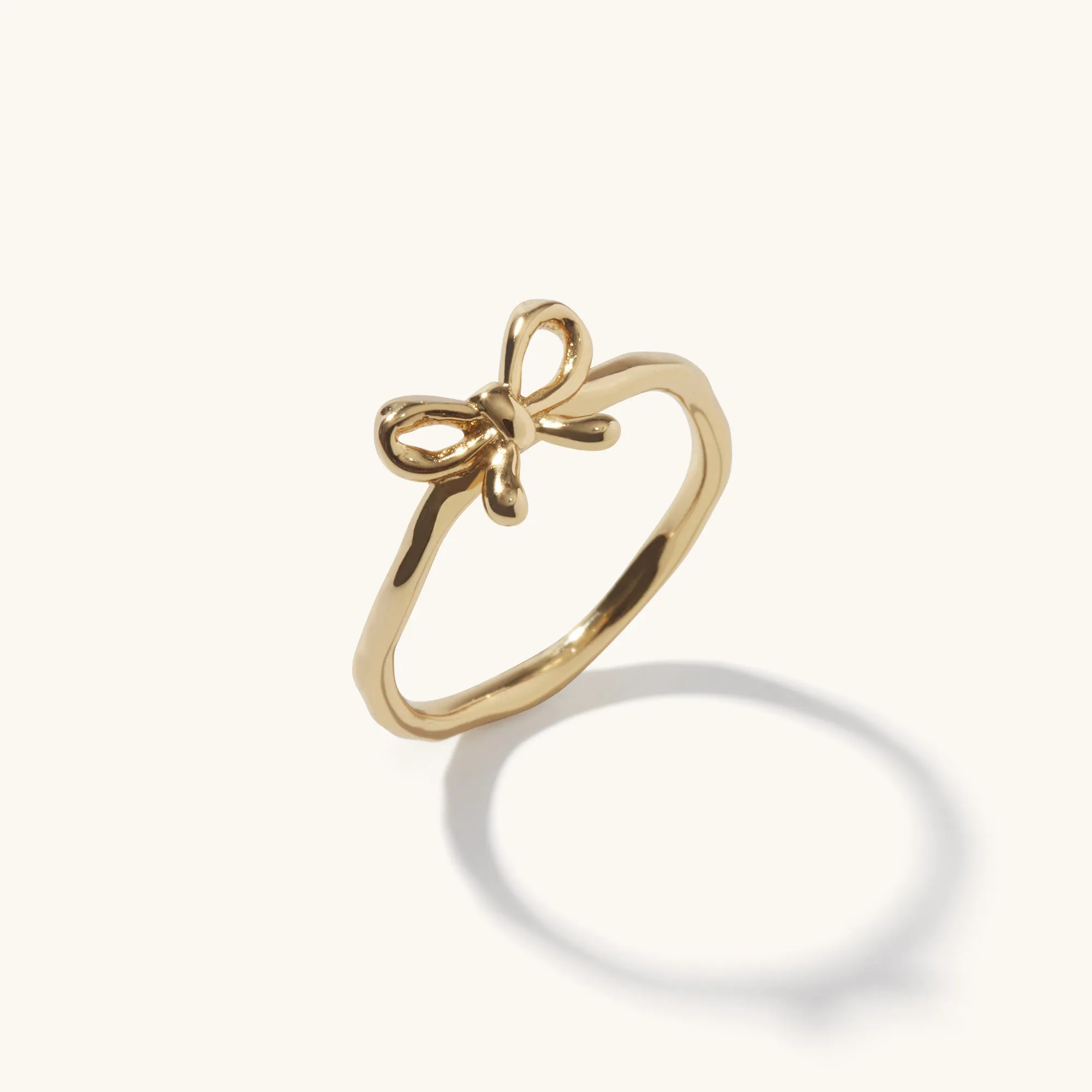 Bow Ring Gold sold by Muru product image thumbnail 2