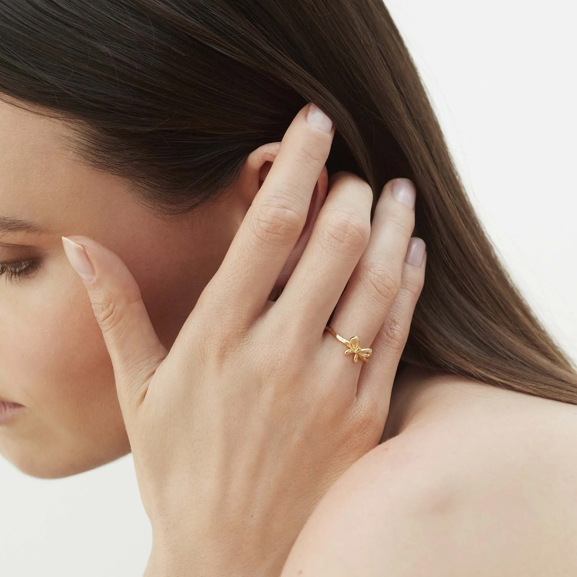 Bow Ring Gold sold by Muru product image thumbnail 5