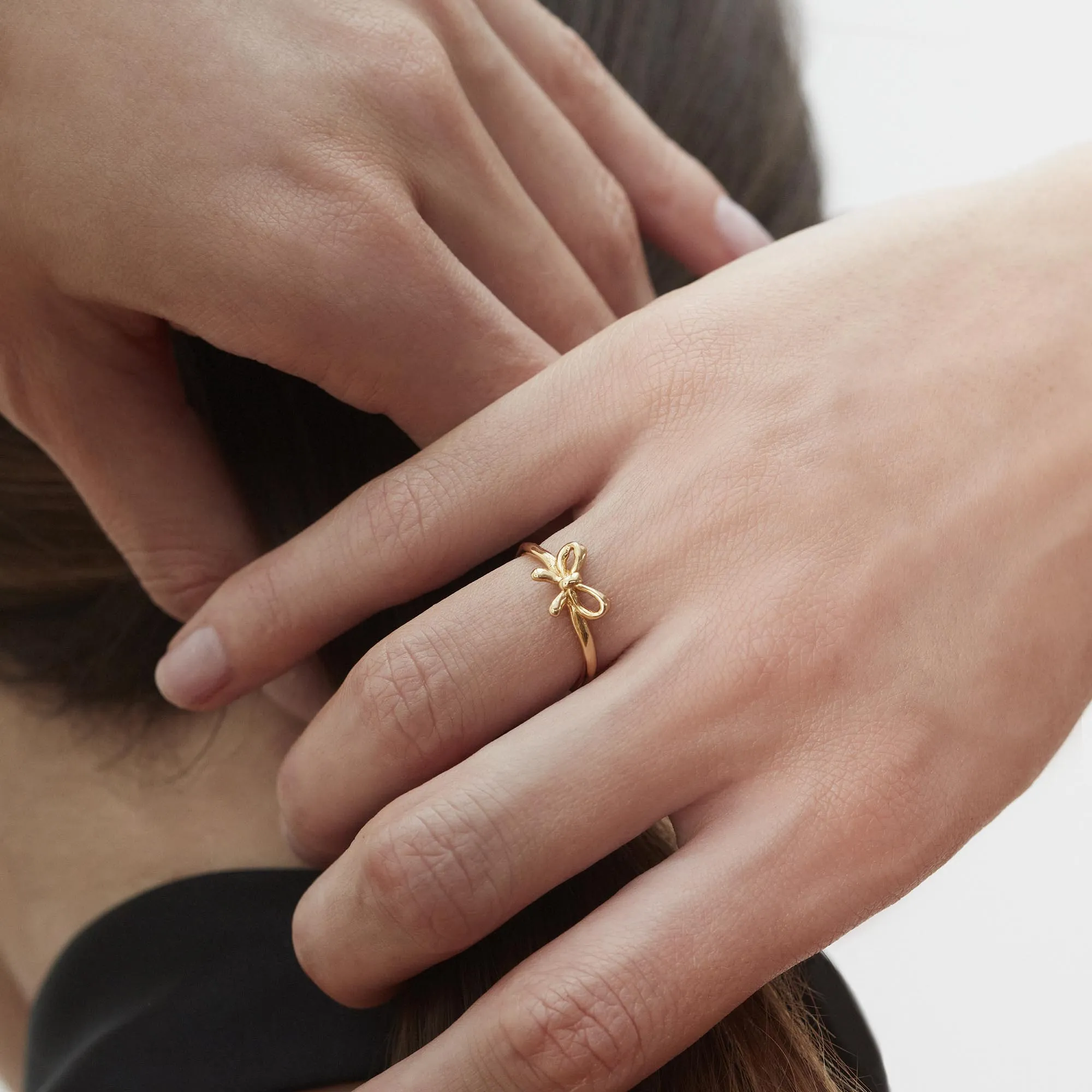 Bow Ring Gold sold by Muru product image thumbnail 3