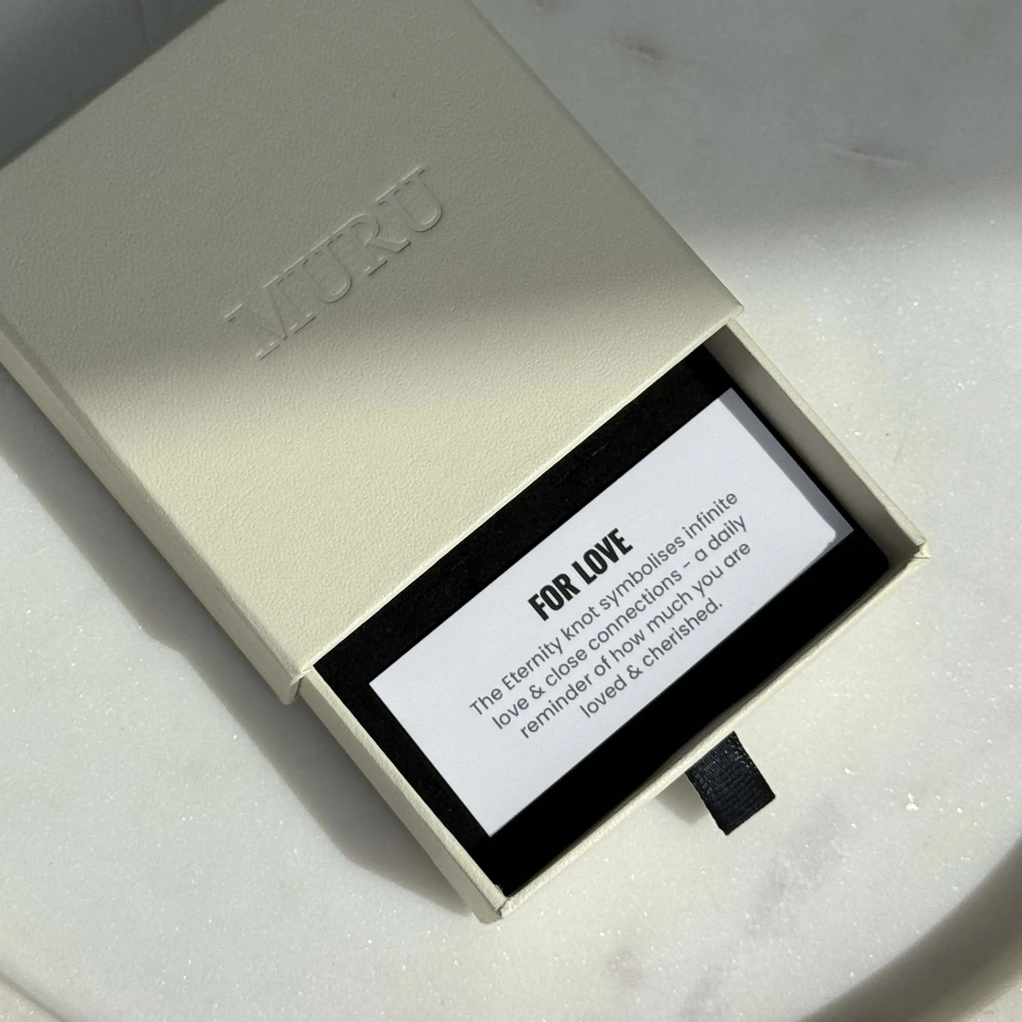 Eternity Knot Hoops Gold sold by Muru product image thumbnail 5