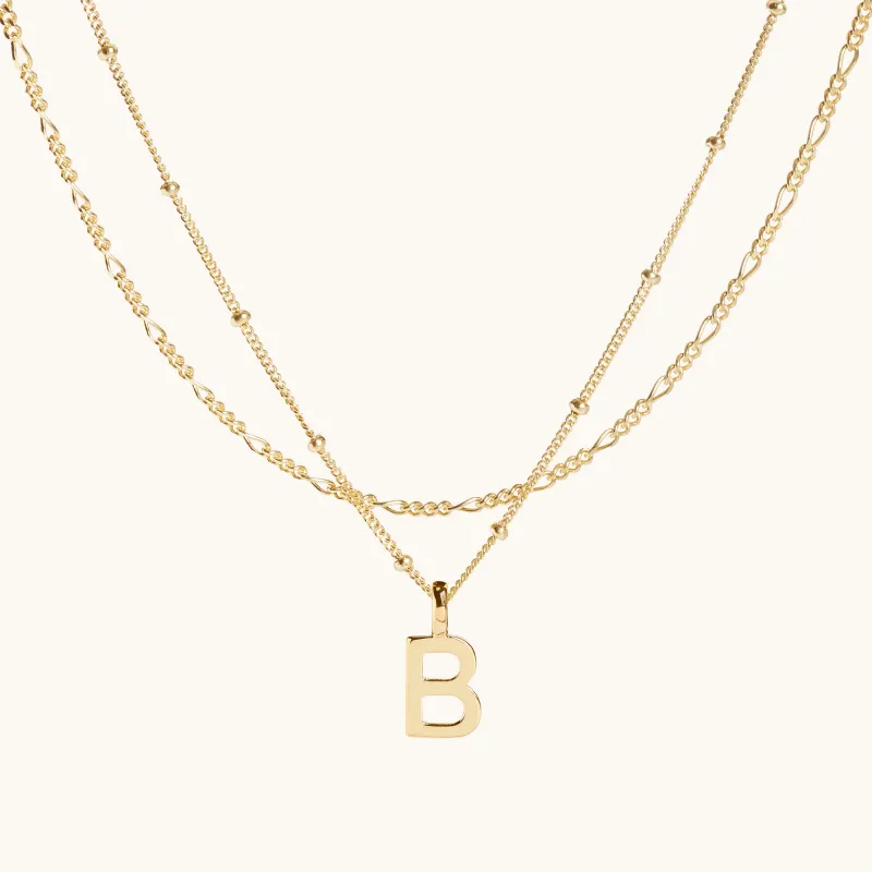 Letter Layering Set Gold sold by Muru