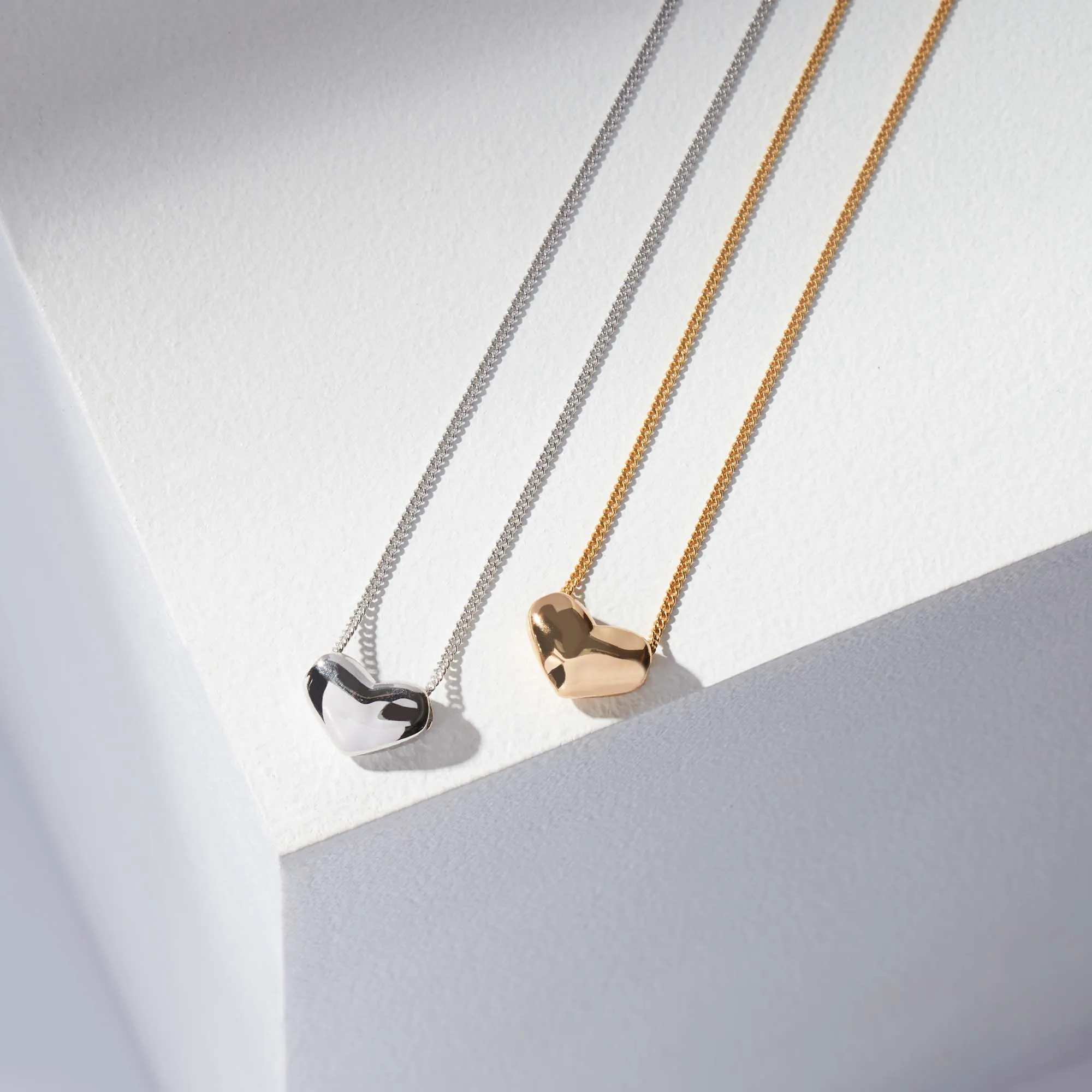 Gold Heart Necklace sold by Muru product image thumbnail 3