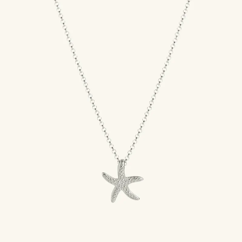 Starfish Necklace Silver sold by Muru