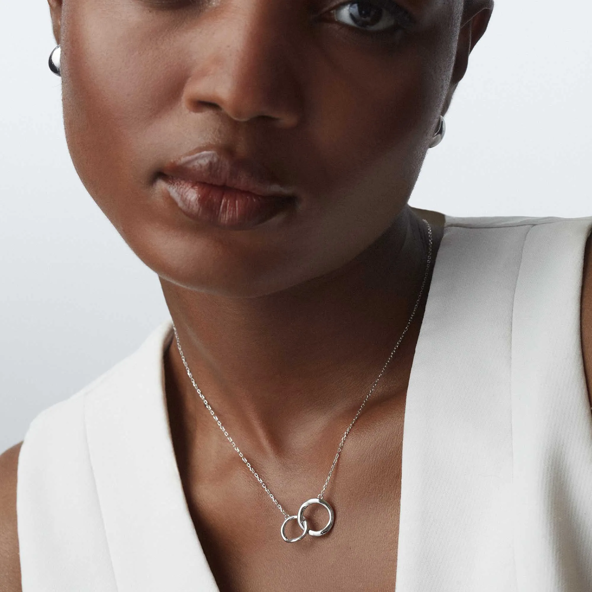 Connected Necklace Silver sold by Muru product image thumbnail 4