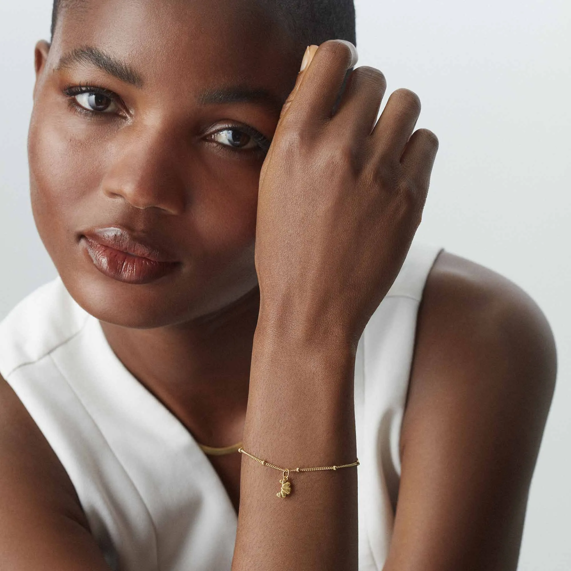 Croissant Bracelet Silver sold by Muru product image thumbnail 3