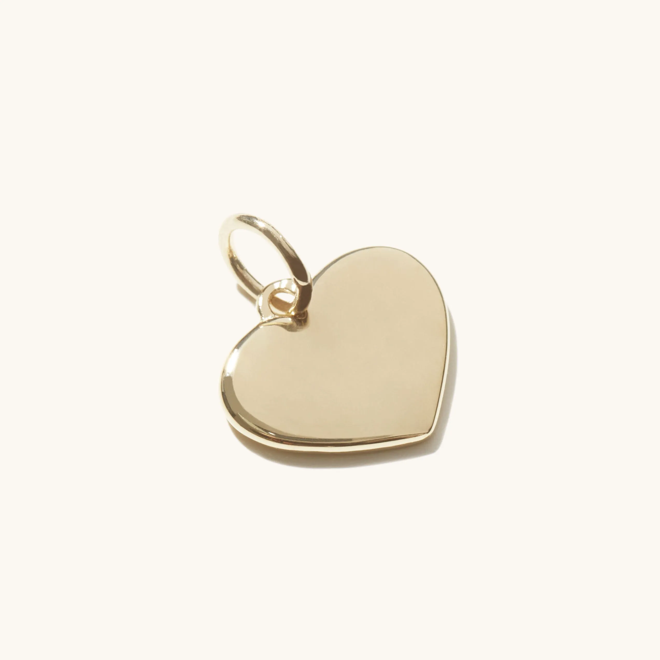 Personalised Heart Pendant Gold sold by Muru