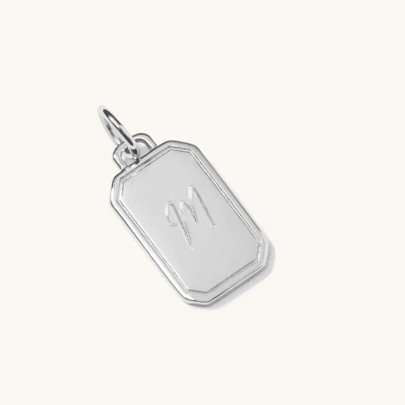 Tag Pendant Silver sold by Muru