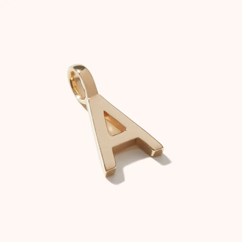 Letter Pendant Gold sold by Muru
