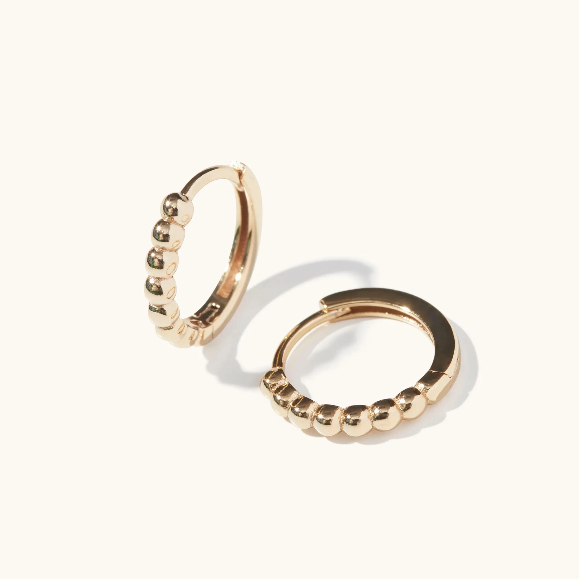 Mini Sun Hoops Gold sold by Muru