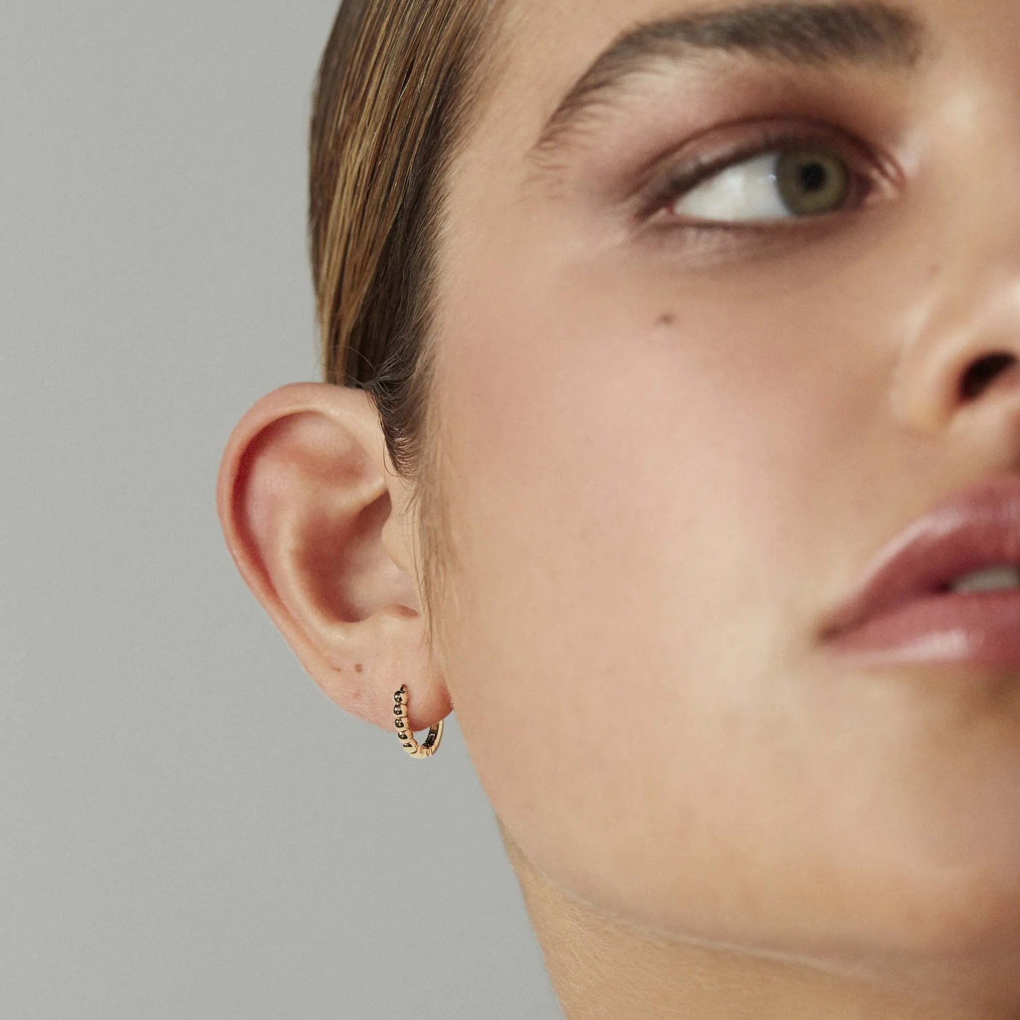 Mini Sun Hoops Gold sold by Muru product image thumbnail 2