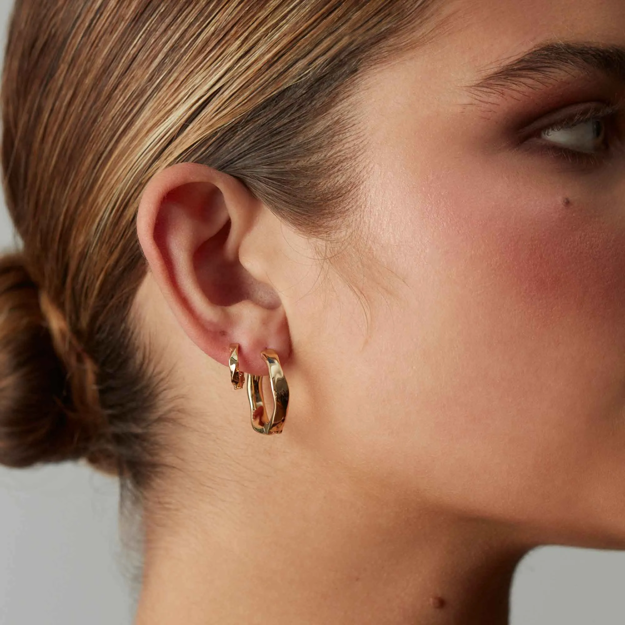 Mini Karma Hoops Gold sold by Muru product image thumbnail 2