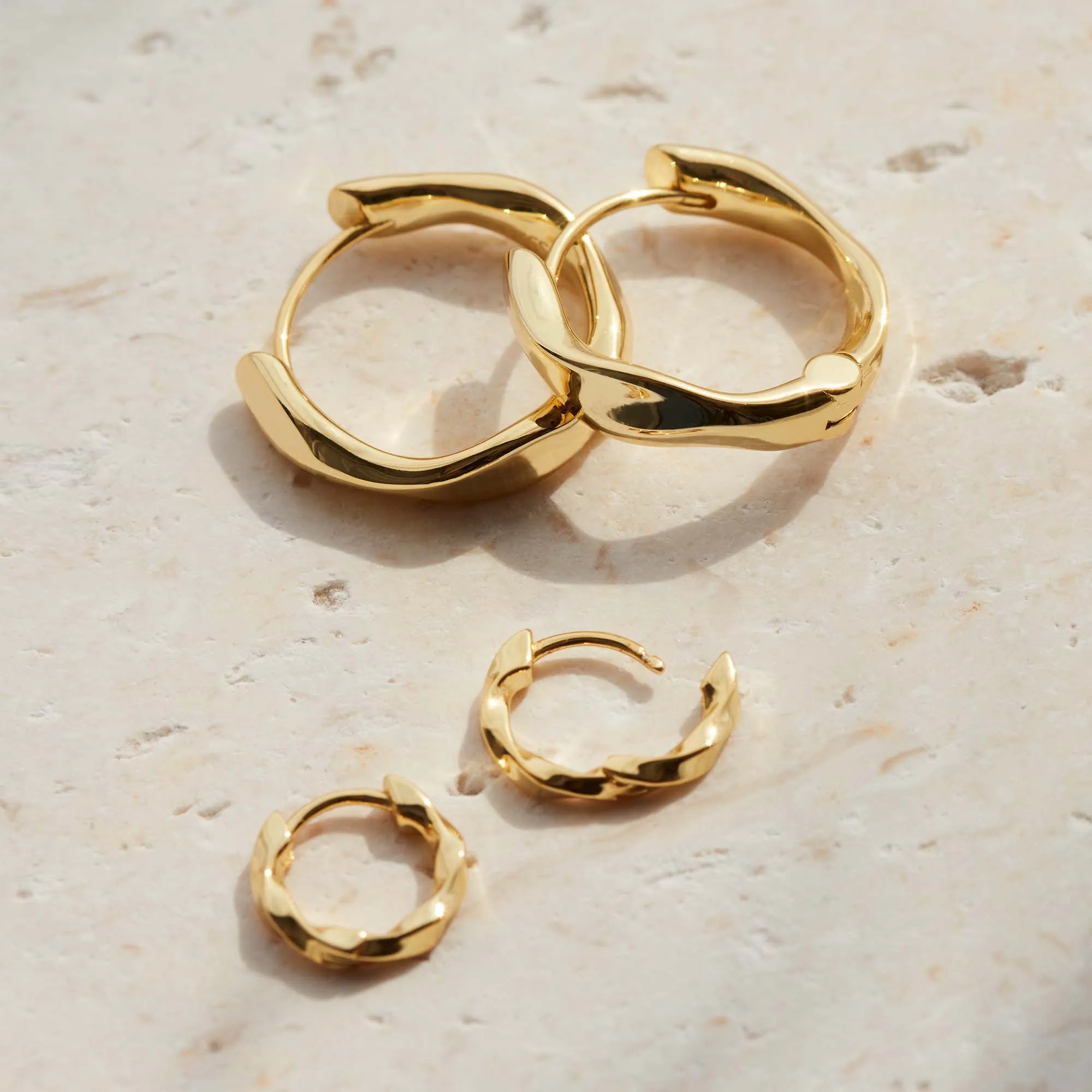 Mini Karma Hoops Silver sold by Muru product image thumbnail 4