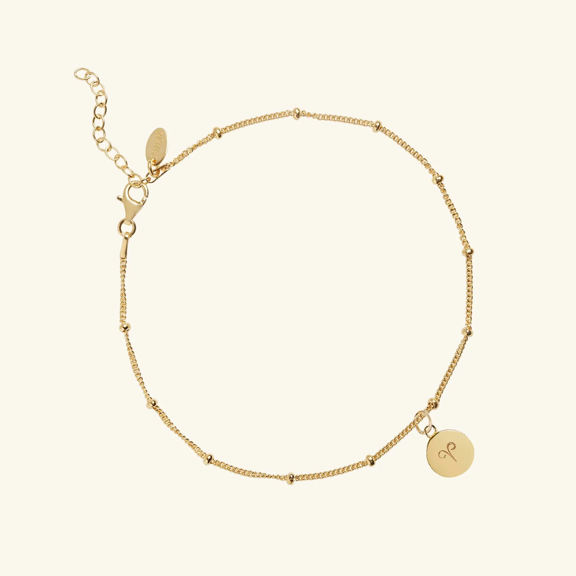 Zodiac Anklet Gold sold by Muru