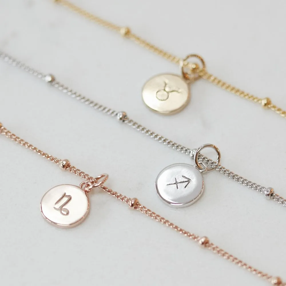 Zodiac Anklet Gold sold by Muru product image thumbnail 3