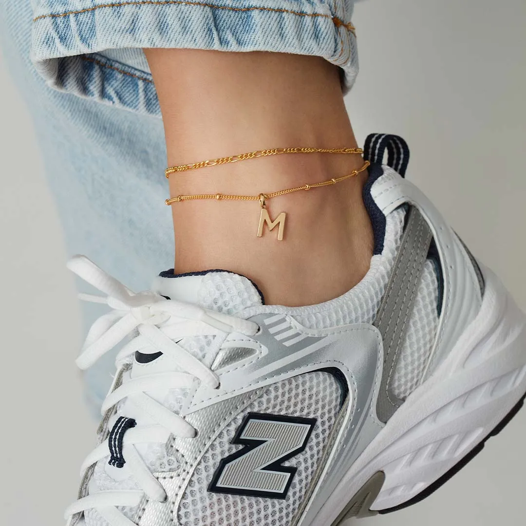 Figaro Anklet Gold sold by Muru product image thumbnail 3