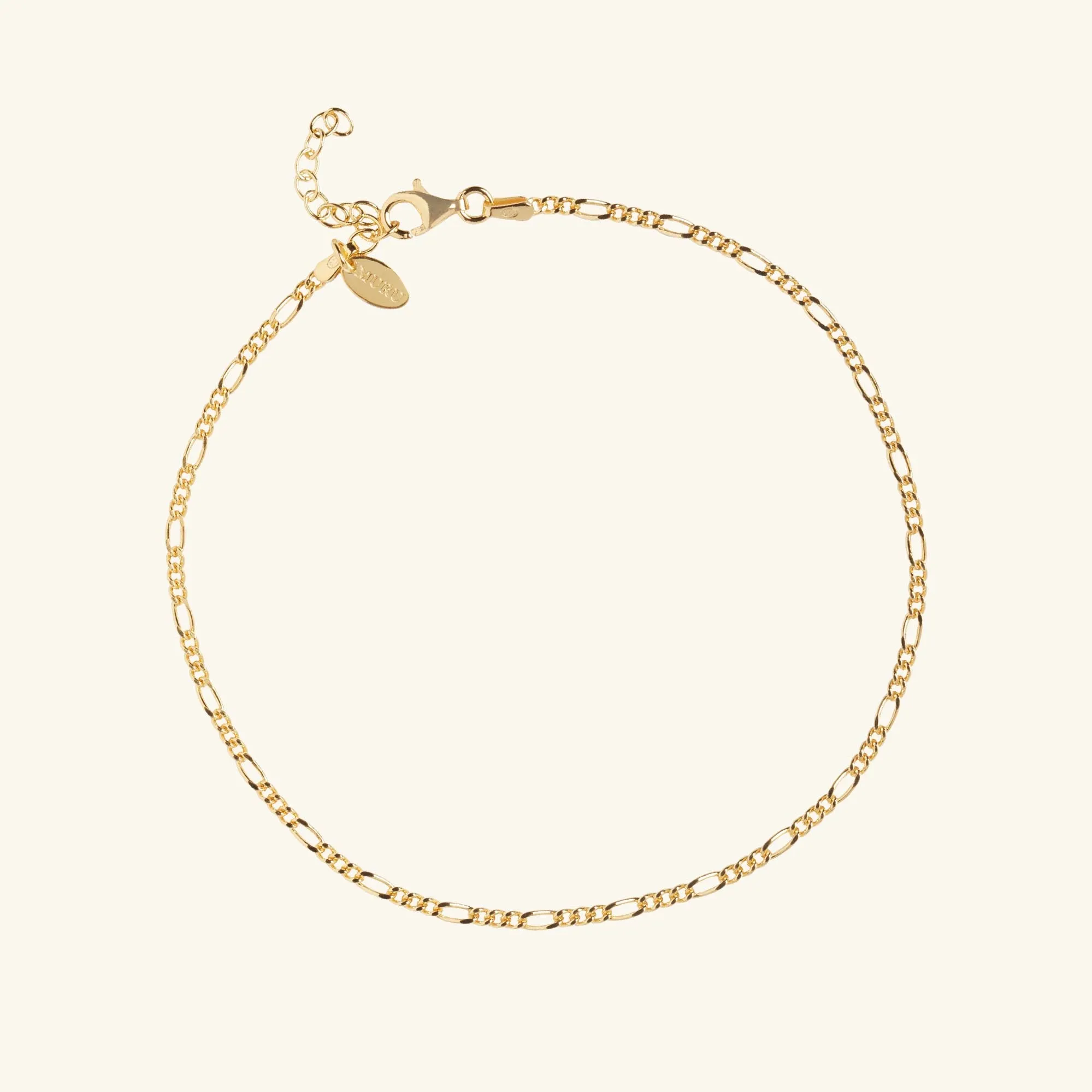 Figaro Anklet Gold sold by Muru