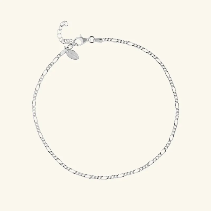 Figaro Anklet Silver sold by Muru