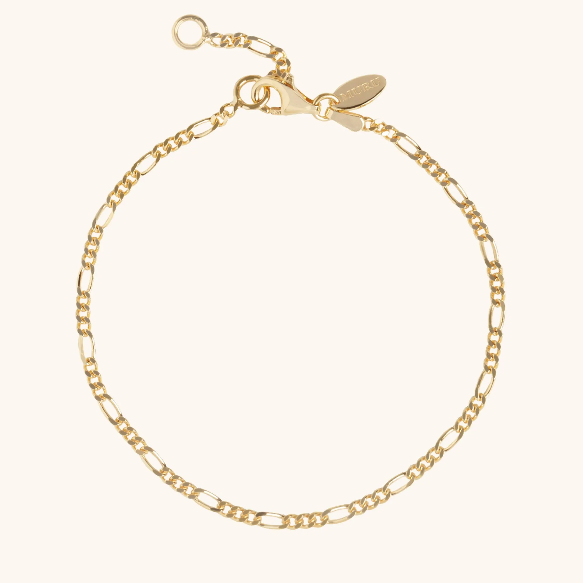 Figaro Bracelet Gold sold by Muru