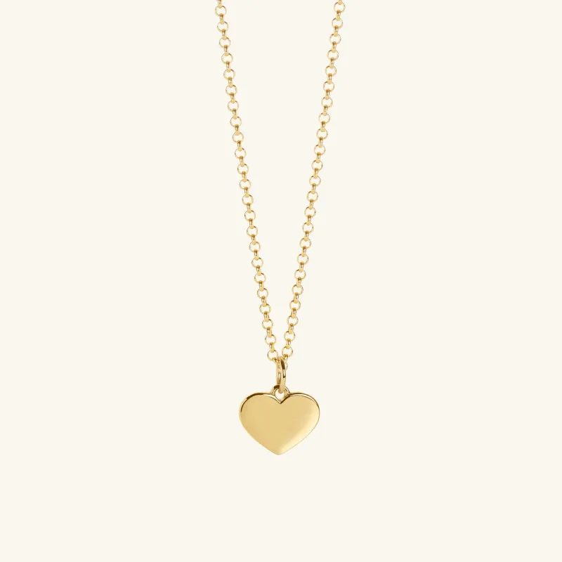 Heart Necklace Gold sold by Muru