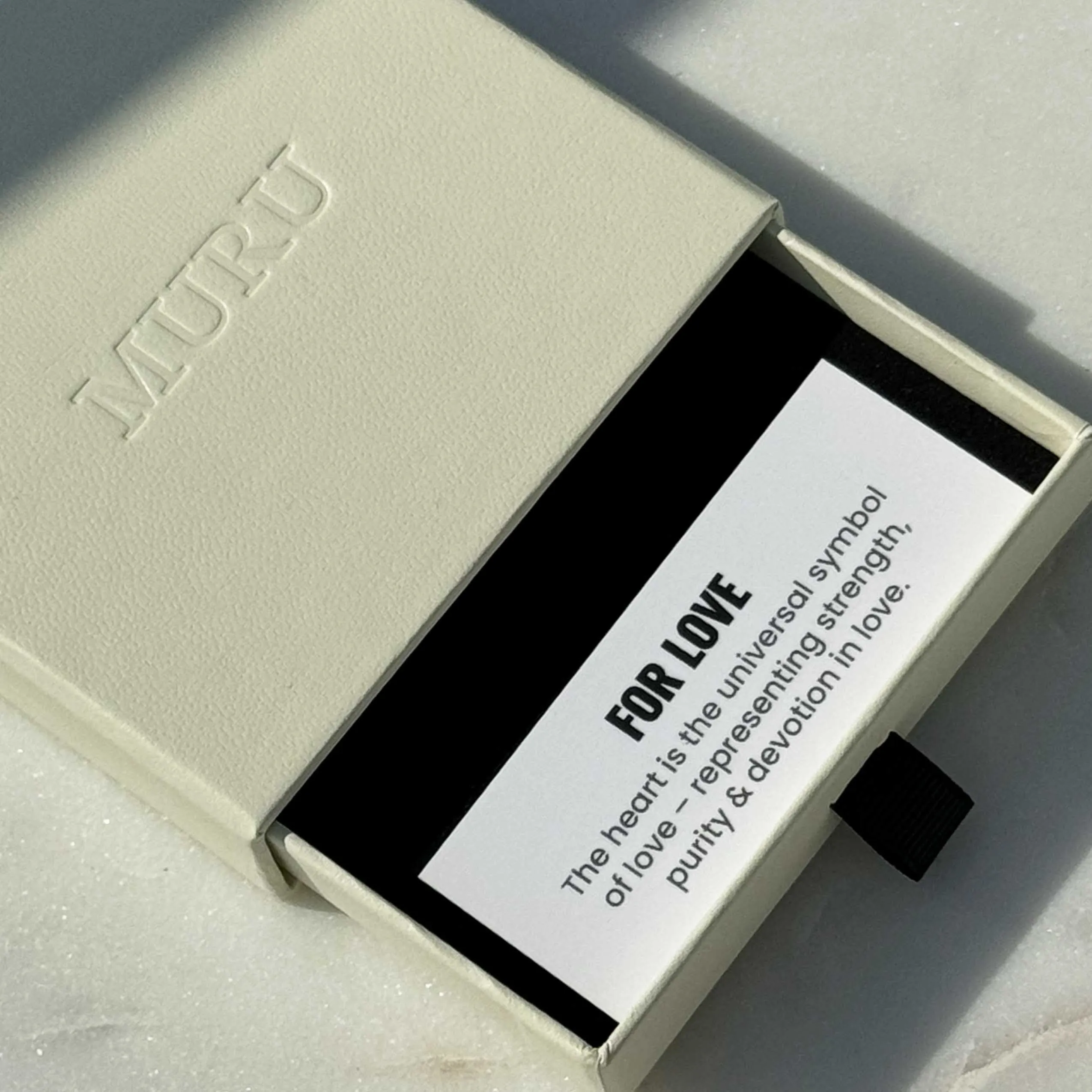 Heart Necklace Silver sold by Muru product image thumbnail 5