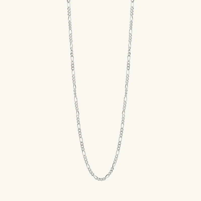 Figaro Chain Necklace Sterling Silver sold by Muru
